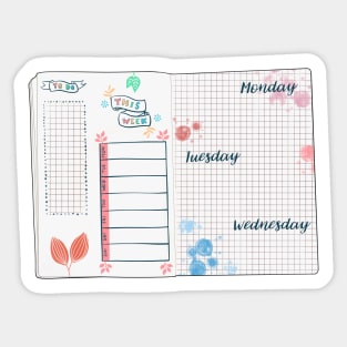 Bullet journal Sticker